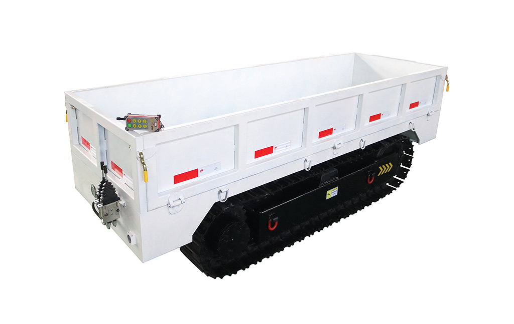 新品 礦用履帶式平板車(chē)(遙控)